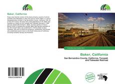 Portada del libro de Baker, California