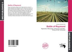 Buchcover von Battle of Raymond