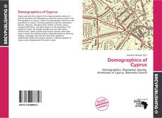 Buchcover von Demographics of Cyprus