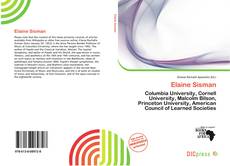 Portada del libro de Elaine Sisman