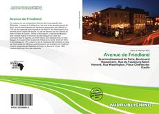 Portada del libro de Avenue de Friedland