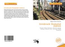 Обложка Innsbruck Stubaital station