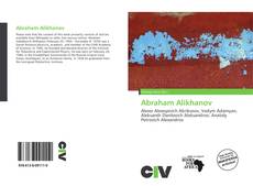 Portada del libro de Abraham Alikhanov