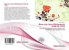 Boxe aux Jeux Olympiques d'été de 1972 kitap kapağı