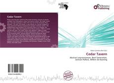 Capa do livro de Cedar Tavern 