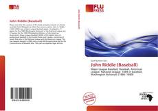 Capa do livro de John Riddle (Baseball) 