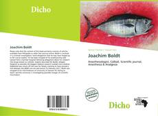 Couverture de Joachim Boldt
