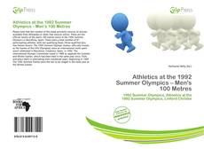 Couverture de Athletics at the 1992 Summer Olympics – Men's 100 Metres