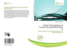 Обложка Italian Occupation of France During World War II