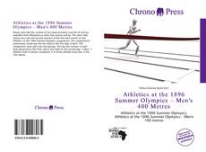 Portada del libro de Athletics at the 1896 Summer Olympics – Men's 400 Metres