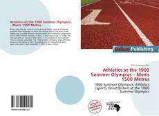Athletics at the 1900 Summer Olympics – Men's 1500 Metres kitap kapağı