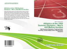 Portada del libro de Athletics at the 1900 Summer Olympics – Men's 400 Metres Hurdles