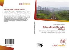 Batang Benar Komuter station的封面