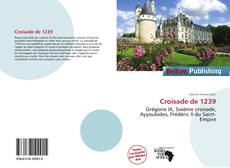 Croisade de 1239 kitap kapağı