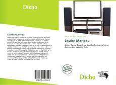 Portada del libro de Louise Marleau