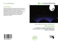 Bookcover of Iota Aurigae
