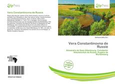 Vera Constantinovna de Russie的封面