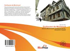 Обложка Guillaume de Montreuil