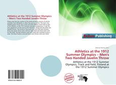 Couverture de Athletics at the 1912 Summer Olympics – Men's Two Handed Javelin Throw