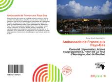 Copertina di Ambassade de France aux Pays-Bas