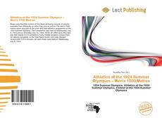 Athletics at the 1924 Summer Olympics – Men's 1500 Metres的封面