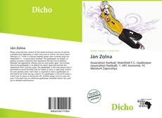 Portada del libro de Ján Zolna