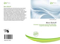 Couverture de Marc Bekoff