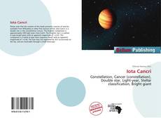 Portada del libro de Iota Cancri