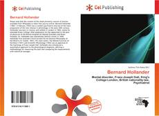 Buchcover von Bernard Hollander