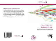 Buchcover von Chlorochlamys chloroleucaria
