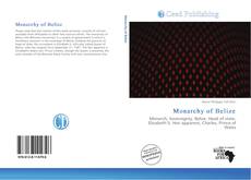 Buchcover von Monarchy of Belize