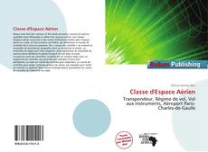 Portada del libro de Classe d'Espace Aérien