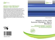 Athletics at the 1932 Summer Olympics – Men's Marathon的封面