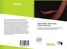 Portada del libro de Kate Allen (Amnesty International)