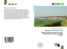 Обложка Maison de Sévérac