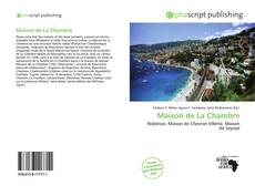 Borítókép a  Maison de La Chambre - hoz