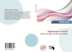 Buchcover von Hypoprepia miniata