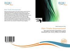 Copertina di Fair Trials International