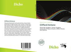 Buchcover von Clifford Antone
