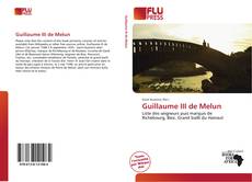 Bookcover of Guillaume III de Melun