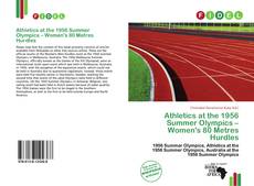 Copertina di Athletics at the 1956 Summer Olympics – Women's 80 Metres Hurdles