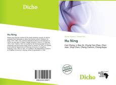 Portada del libro de Hu Ning