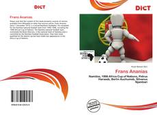 Buchcover von Frans Ananias