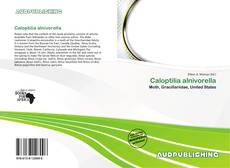 Portada del libro de Caloptilia alnivorella