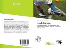 Portada del libro de Ionuţ Boşneag