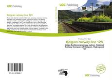 Belgian railway line 125 kitap kapağı