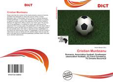 Buchcover von Cristian Munteanu