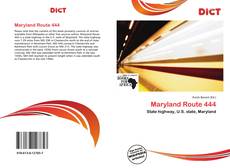 Maryland Route 444 kitap kapağı