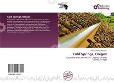 Cold Springs, Oregon的封面