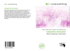 Bookcover of Caloptilia reticulata